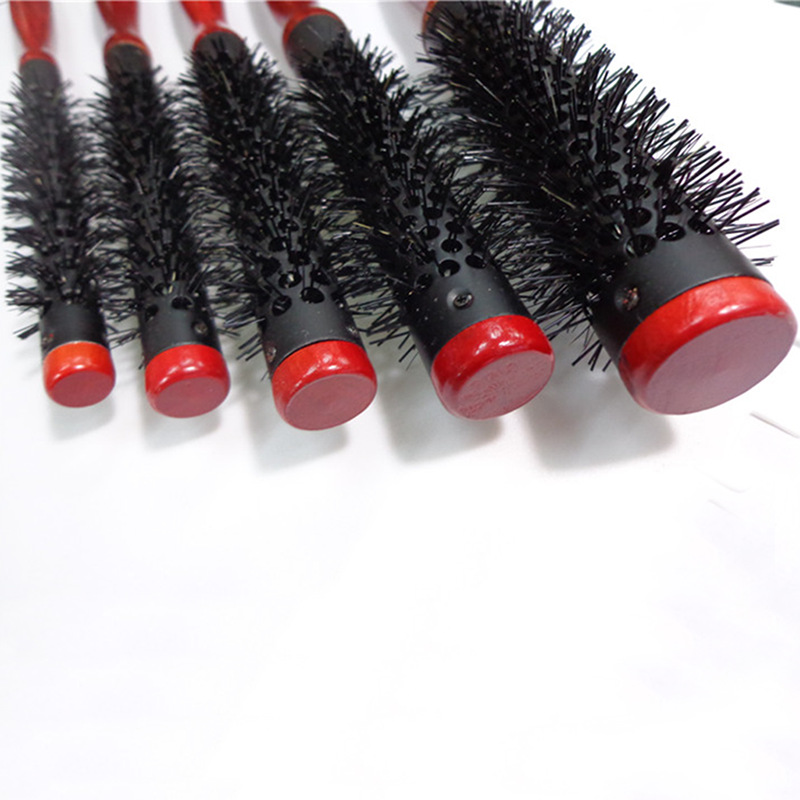 Comb Inner Buckle Stylist Special High Temperature Resistant Nylon Wool Cylindrical Roller Comb Rolling Comb Hair Tools