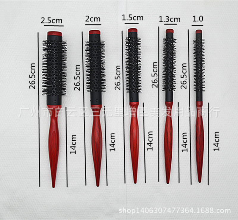 Comb Inner Buckle Stylist Special High Temperature Resistant Nylon Wool Cylindrical Roller Comb Rolling Comb Hair Tools Comb Inner Buckle Stylist Special High Temperature Resistant Nylon Wool Cylindrical Roller Comb Rolling Comb Hair Tools