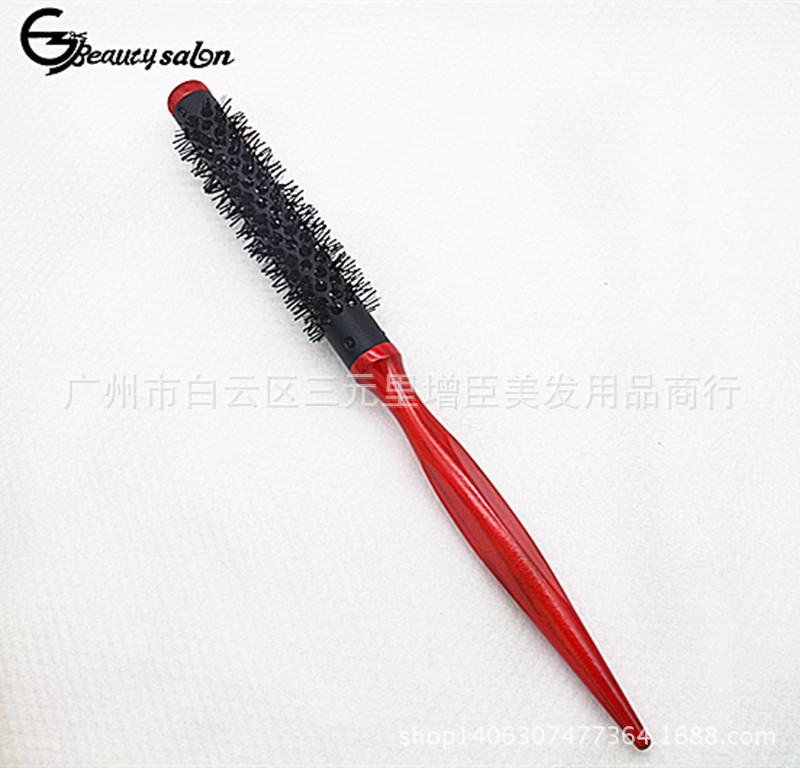 Comb Inner Buckle Stylist Special High Temperature Resistant Nylon Wool Cylindrical Roller Comb Rolling Comb Hair Tools Comb Inner Buckle Stylist Special High Temperature Resistant Nylon Wool Cylindrical Roller Comb Rolling Comb Hair Tools