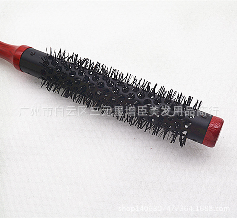 Comb Inner Buckle Stylist Special High Temperature Resistant Nylon Wool Cylindrical Roller Comb Rolling Comb Hair Tools Comb Inner Buckle Stylist Special High Temperature Resistant Nylon Wool Cylindrical Roller Comb Rolling Comb Hair Tools