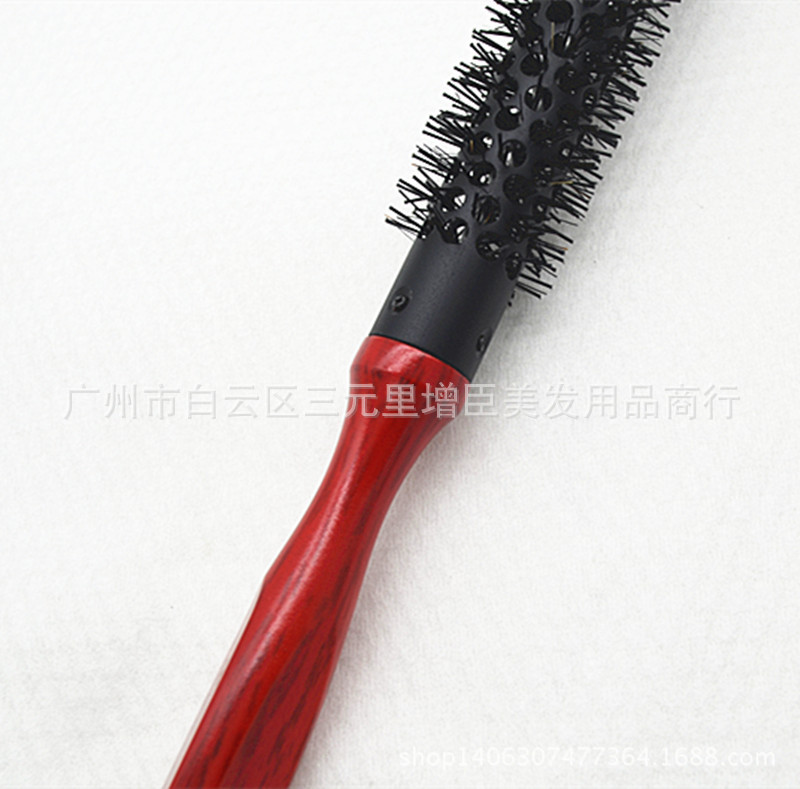 Comb Inner Buckle Stylist Special High Temperature Resistant Nylon Wool Cylindrical Roller Comb Rolling Comb Hair Tools Comb Inner Buckle Stylist Special High Temperature Resistant Nylon Wool Cylindrical Roller Comb Rolling Comb Hair Tools