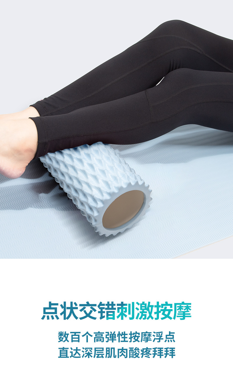 Eva Fitness Hollow Yoga Pillar Muscle-Relaxing Tool Spiked Club Roller Supplies Langya Massage Roller Foam Roller Eva Fitness Hollow Yoga Pillar Muscle-Relaxing Tool Spiked Club Roller Supplies Langya Massage Roller Foam Roller