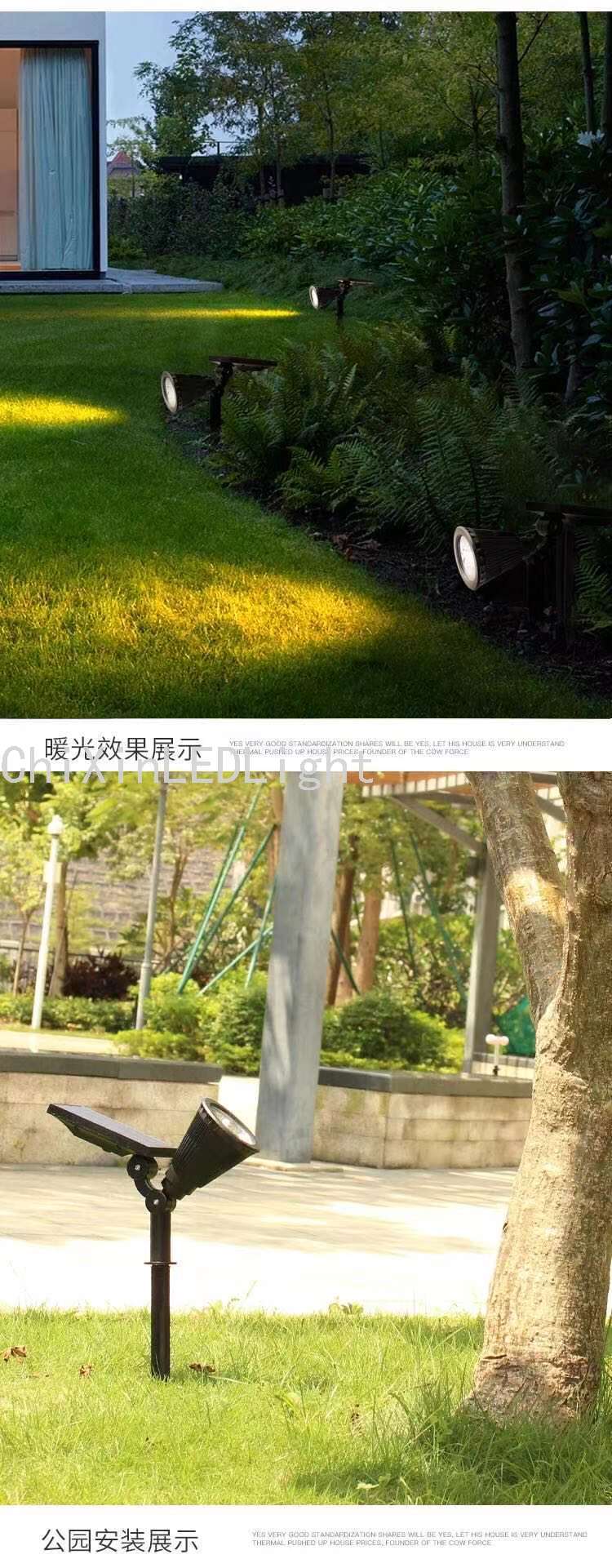 4 Lamp Beads Led Plug Ground Spotlight Lawn Garden Led Garden Lamp Outdoor Waterproof Landscape Lamp LED Wall Lamp