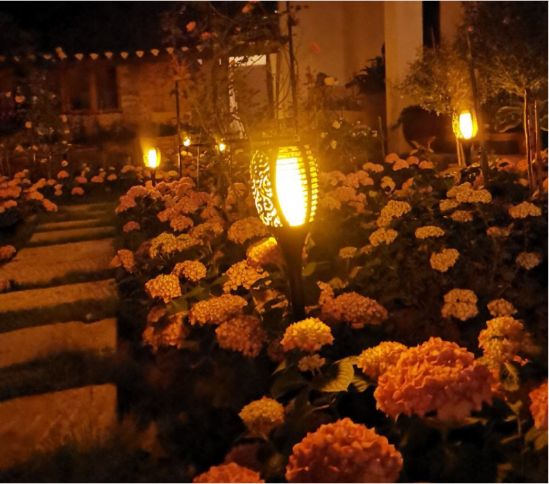USB charged flame lamp lawn plug - in lamp hot style electronics solar flame lamp USB charged flame lamp lawn plug - in lamp hot style electronics solar flame lamp