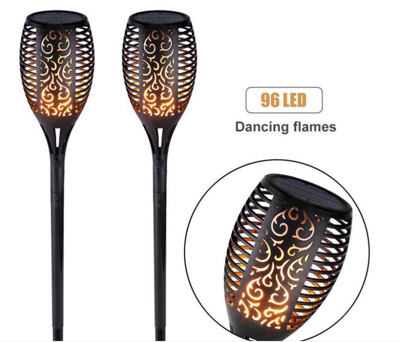 USB charged flame lamp lawn plug - in lamp hot style electronics solar flame lamp USB charged flame lamp lawn plug - in lamp hot style electronics solar flame lamp