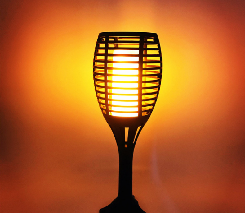 USB charged flame lamp lawn plug - in lamp hot style electronics solar flame lamp USB charged flame lamp lawn plug - in lamp hot style electronics solar flame lamp