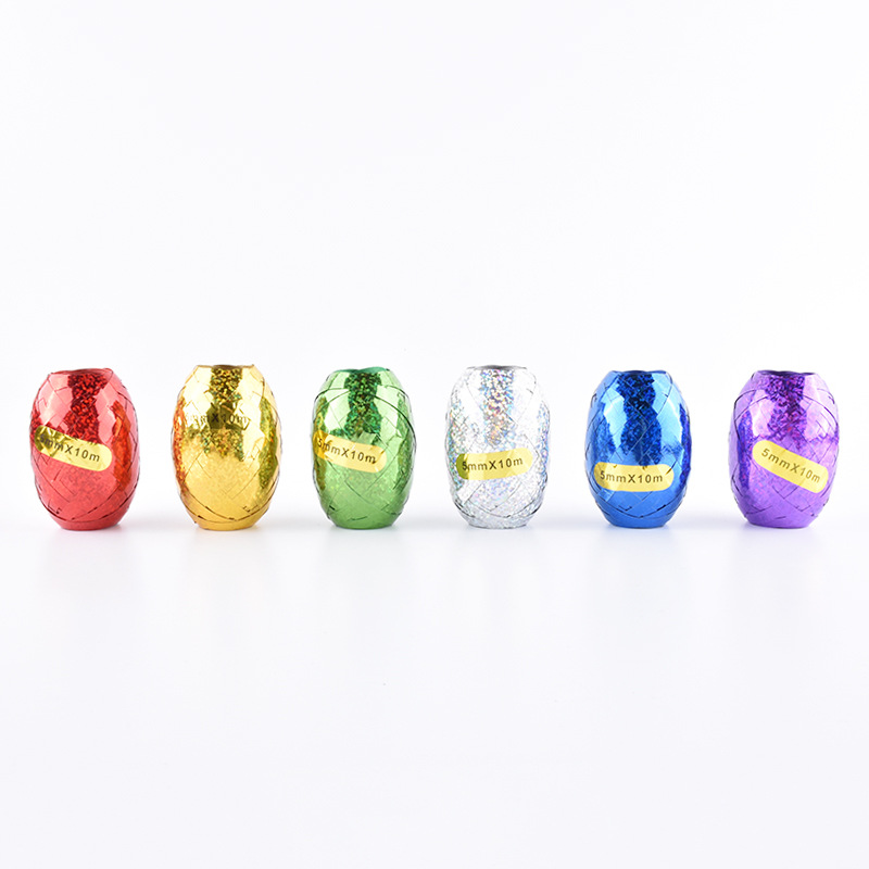 Factory Direct Sales 5mm * 10 M Creative Egg-Shaped Rugby Ribbon Wedding Birthday Balloon Ribbon Custom Wholesale Factory Direct Sales 5mm * 10 M Creative Egg-Shaped Rugby Ribbon Wedding Birthday Balloon Ribbon Custom Wholesale
