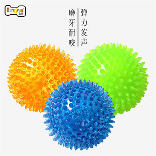 Yite Factory Direct Sales Internet Hot Dog Toy Latex Rugby Tennis Dog Bite Vocal Ball Pet Toy