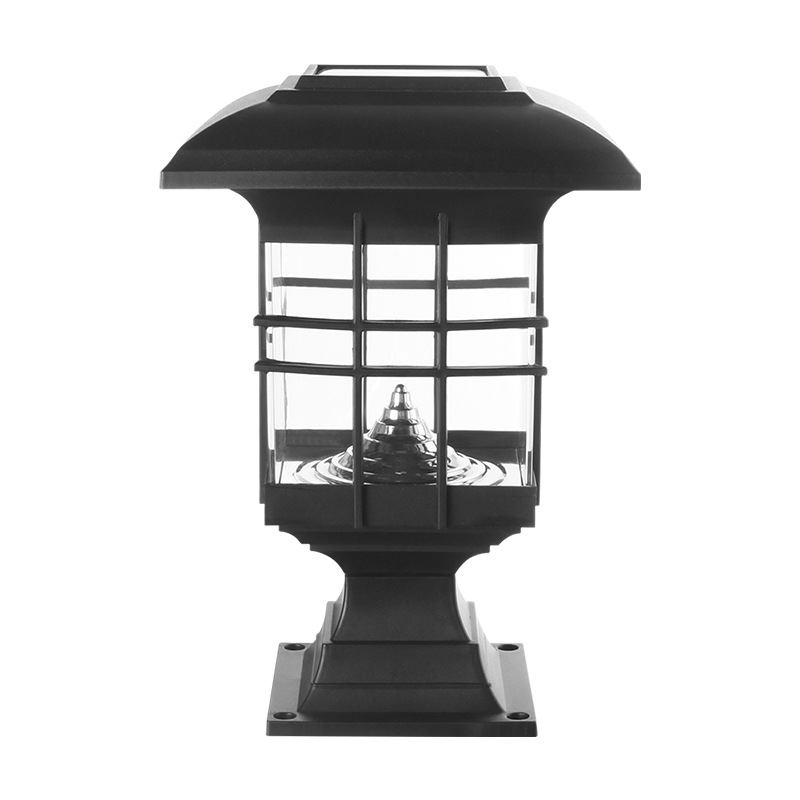 Solar Light Waterproof Courtyard Decoration Pillar Lamp Villa Garden Courtyard Lawn Lamp Park Corridor Small Night Lamp