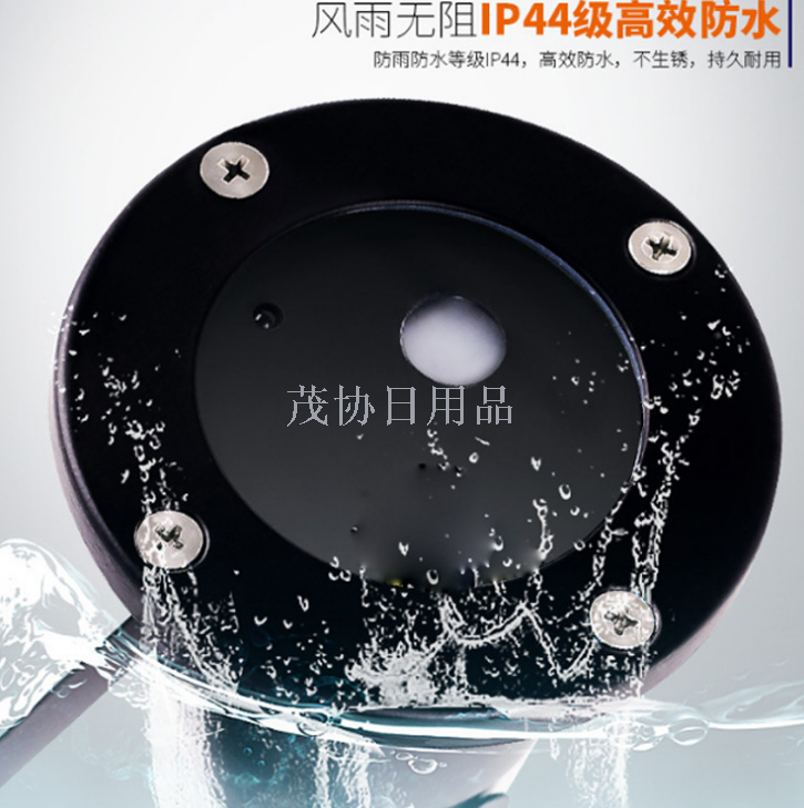Aluminum lawn lamp waterproofing snowflake projection lamp courtyard full star radium laser light aluminum 