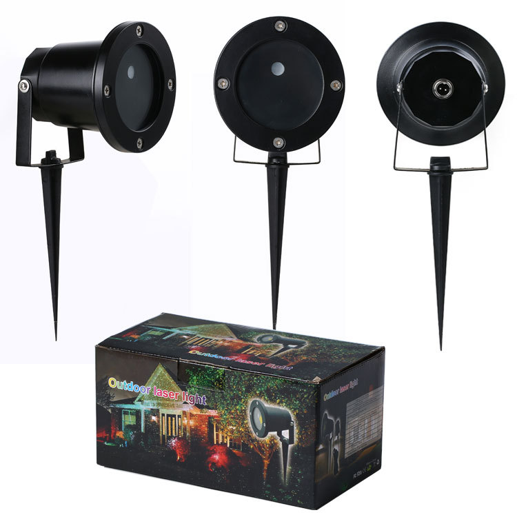 Aluminum lawn lamp waterproofing snowflake projection lamp courtyard full star radium laser light aluminum Aluminum lawn lamp waterproofing snowflake projection lamp courtyard full star radium laser light aluminum
