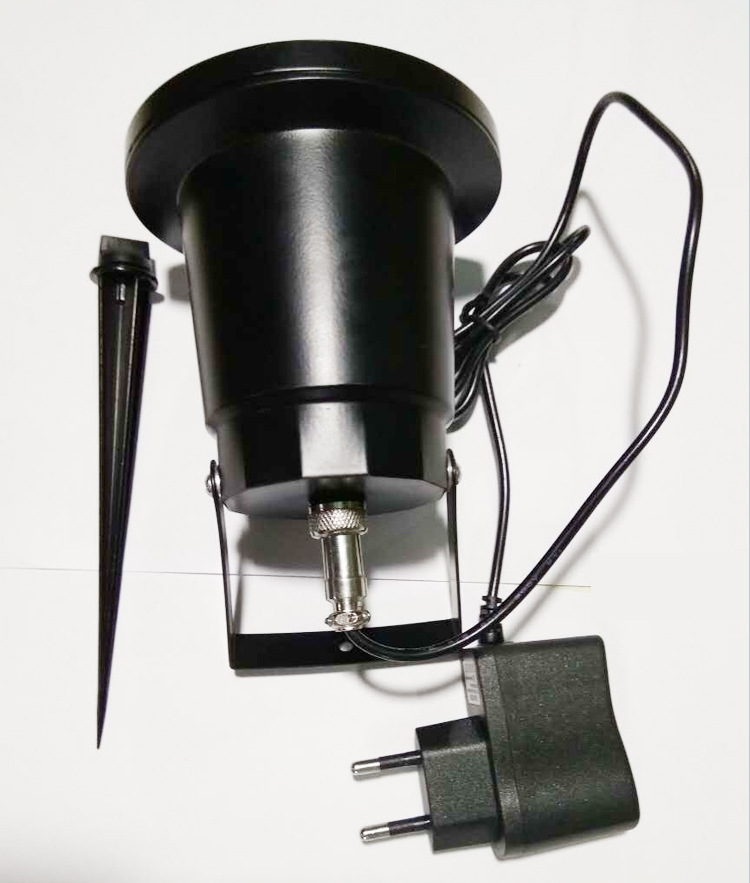 Aluminum lawn lamp waterproofing snowflake projection lamp courtyard full star radium laser light aluminum Aluminum lawn lamp waterproofing snowflake projection lamp courtyard full star radium laser light aluminum