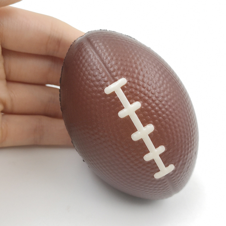 Factory Direct Sales 9cmpu Foam Rugby Decompression Vent Feel Toy Sponge Foaming Elastic Ball Factory Direct Sales 9cmpu Foam Rugby Decompression Vent Feel Toy Sponge Foaming Elastic Ball