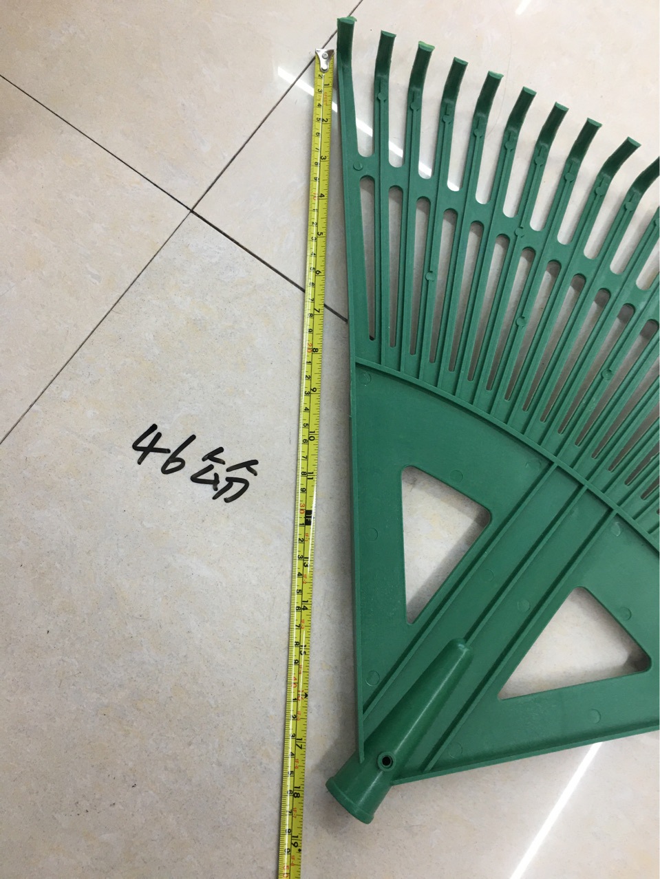 Pitchfork 27 Teeth Sundries Leaf Rake Loose Soil Pitchfork Garden Gardening Tools Lawn Flat Rake Green Pitchfork