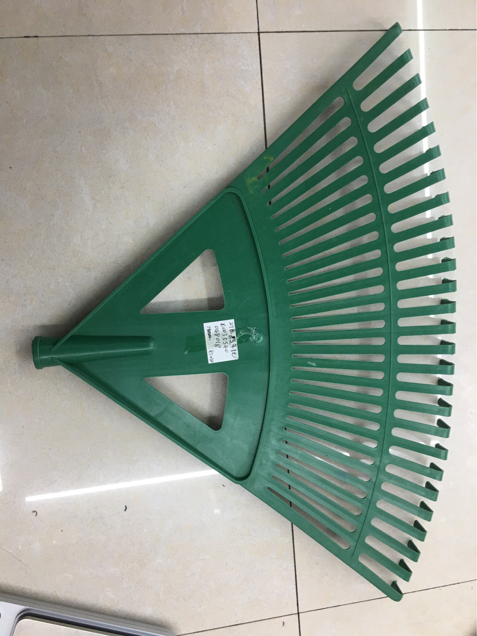 Pitchfork 27 Teeth Sundries Leaf Rake Loose Soil Pitchfork Garden Gardening Tools Lawn Flat Rake Green Pitchfork