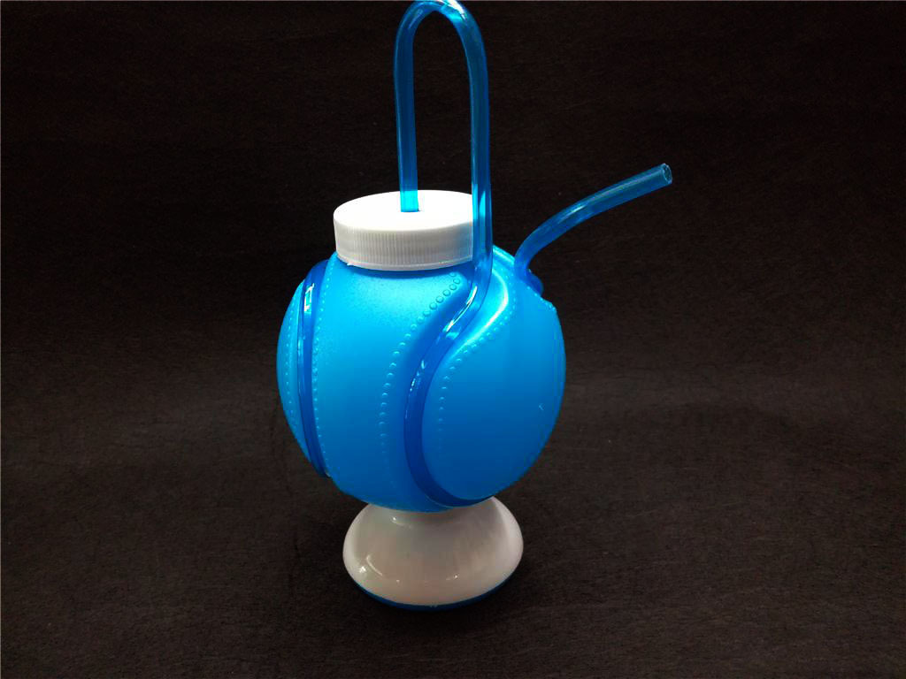Creative rugby shaped straw cup ball wound straw cup bar party baseball shaped suction kettle rs - 2989 Creative rugby shaped straw cup ball wound straw cup bar party baseball shaped suction kettle rs - 2989