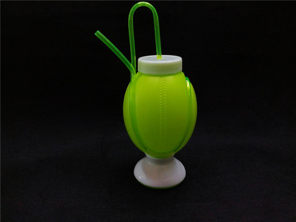 Creative rugby shaped straw cup ball wound straw cup bar party baseball shaped suction kettle rs - 2989 Creative rugby shaped straw cup ball wound straw cup bar party baseball shaped suction kettle rs - 2989