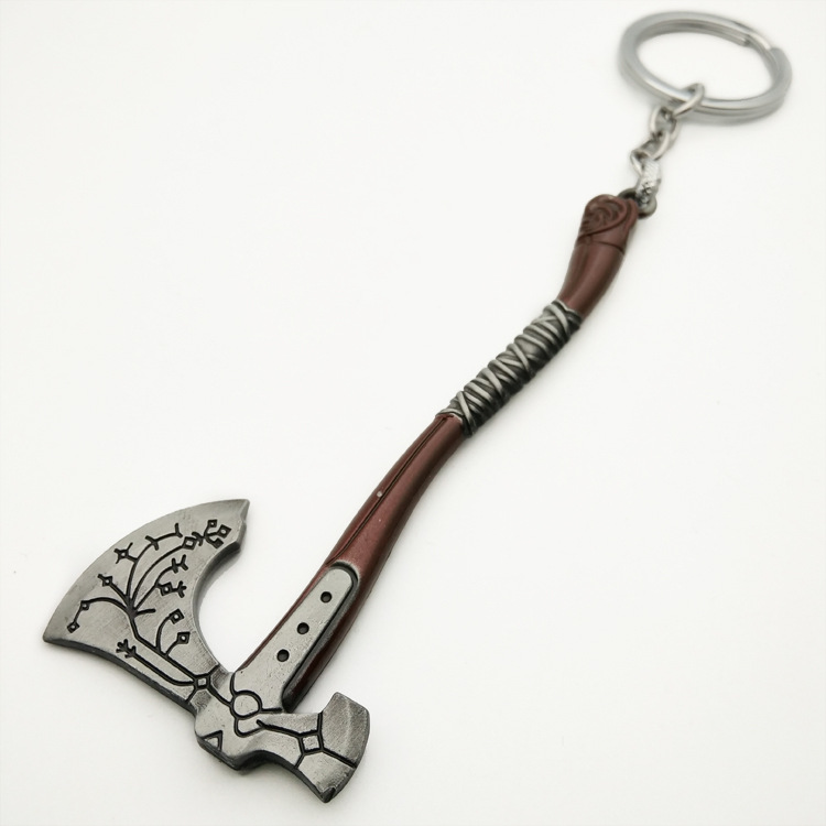 Game around God Of War 4 hanging ax keychain gifts aliexpress hot wholesale Game around God Of War 4 hanging ax keychain gifts aliexpress hot wholesale