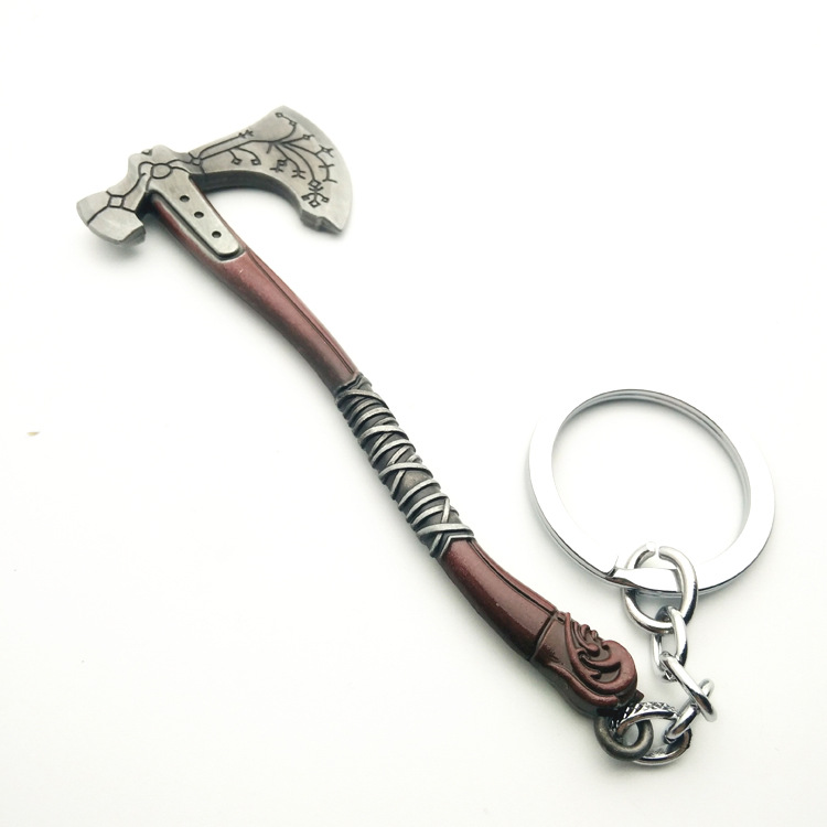 Game around God Of War 4 hanging ax keychain gifts aliexpress hot wholesale Game around God Of War 4 hanging ax keychain gifts aliexpress hot wholesale