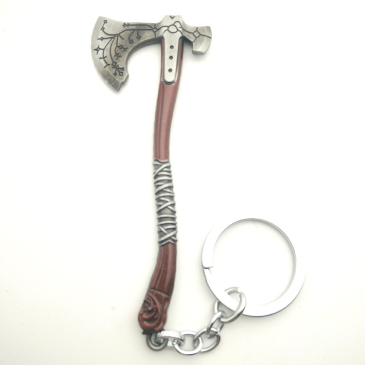 Game around God Of War 4 hanging ax keychain gifts aliexpress hot wholesale Game around God Of War 4 hanging ax keychain gifts aliexpress hot wholesale