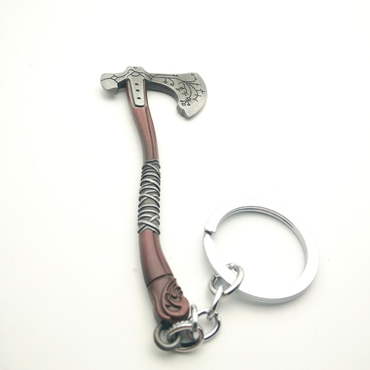 Game around God Of War 4 hanging ax keychain gifts aliexpress hot wholesale Game around God Of War 4 hanging ax keychain gifts aliexpress hot wholesale