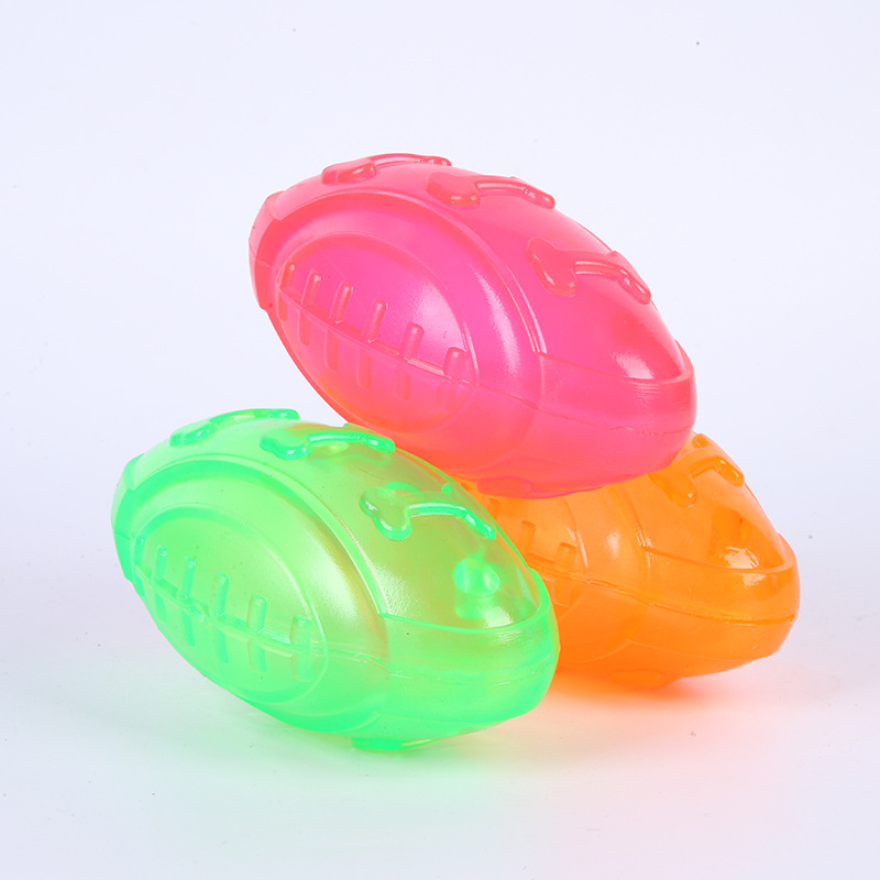 New Dog Toy TPR Rugby Molar Long Lasting Interactive Pet Toy Pet Supplies Wholesale