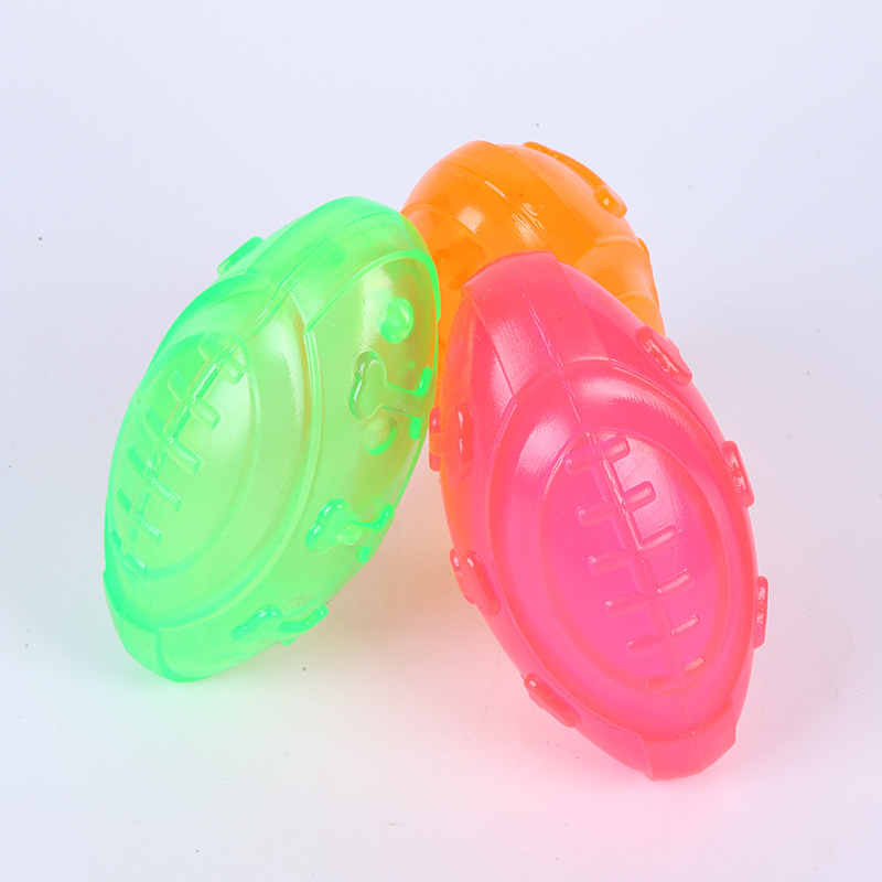 New Dog Toy TPR Rugby Molar Long Lasting Interactive Pet Toy Pet Supplies Wholesale