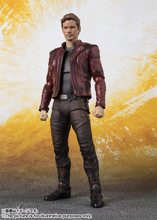 Multiplex 3 infinite war guardians of the galaxy SHF starlord Peter quayle can do the model Multiplex 3 infinite war guardians of the galaxy SHF starlord Peter quayle can do the model
