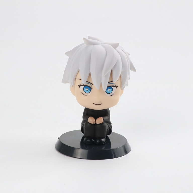 5 Types of Cursing Back War Q Version Tiger Stick Youren Fuhehui Figurine Garage Kits Model Car Decoration Gashapon Machine Doll
