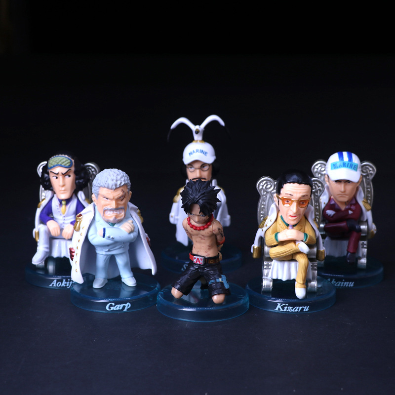 Wansheng animation one piece king hand top war 77 generation of 6 pieces of the pirates of the navy general ace