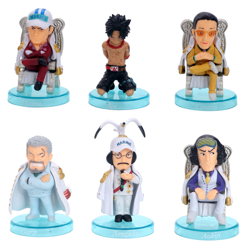 Wansheng animation one piece king hand top war 77 generation of 6 pieces of the pirates of the navy general ace