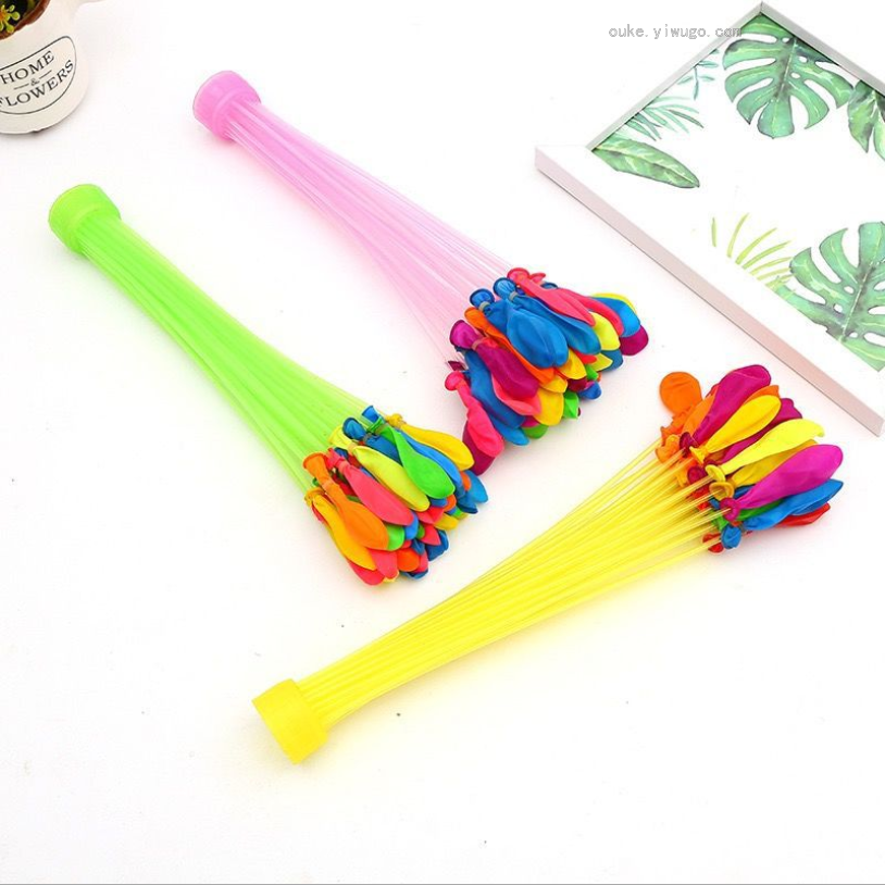 Pool Party Summer Water Ball War No. 3 Water Balloon a Pack of 3 Bunches a Total of 111 Water Balls Pool Party Summer Water Ball War No. 3 Water Balloon a Pack of 3 Bunches a Total of 111 Water Balls