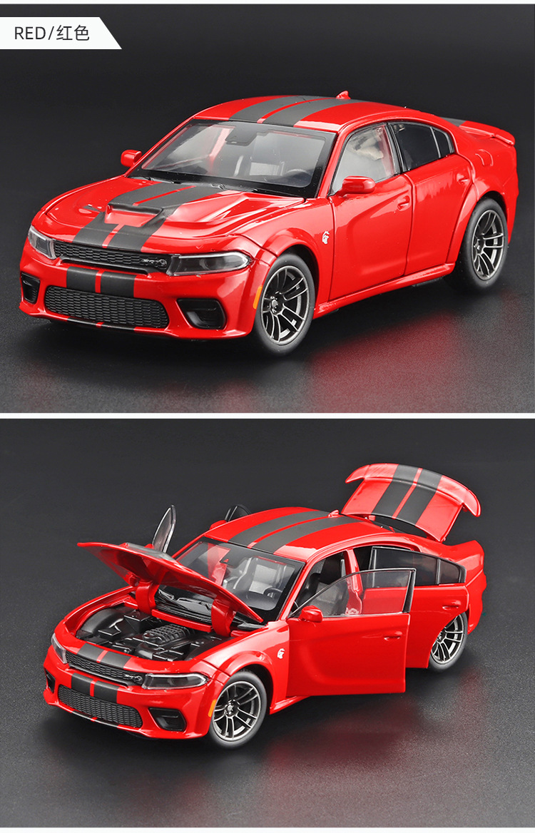 (Boxed) 1: 32jk Simulation Dodge God of War SRT Alloy Sports Car Model Children's Toy Car Model Wholesale (Boxed) 1: 32jk Simulation Dodge God of War SRT Alloy Sports Car Model Children's Toy Car Model Wholesale