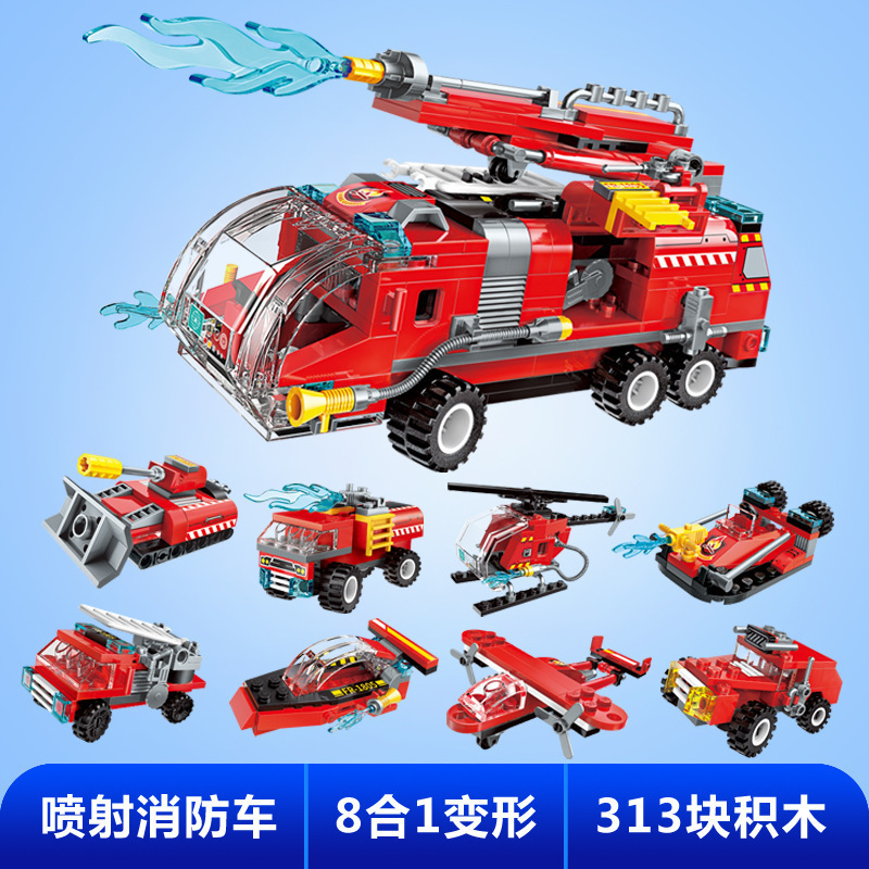 Assembled Building Blocks Car Small Particles Combination Robot Assembled Toy Boy Mecha Model Deformation God of War Model Assembled Building Blocks Car Small Particles Combination Robot Assembled Toy Boy Mecha Model Deformation God of War Model