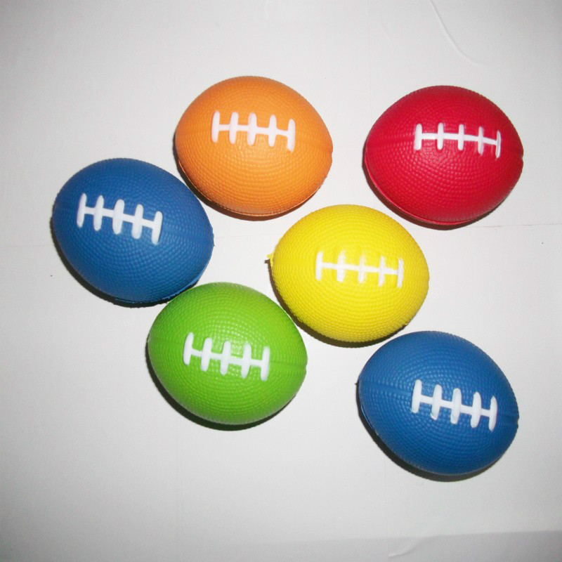 PU Sponge Ball Rugby Ornamental Ball Printing Gift Ball Wrist Training Children Toy Ball Medical Rehabilitation PU Sponge Ball Rugby Ornamental Ball Printing Gift Ball Wrist Training Children Toy Ball Medical Rehabilitation
