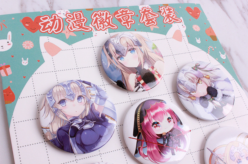 Anime Badge Set 58mm Badge Ghoul Natsume Unheard of Gintama Fate Curse Back to War Comic Show Wholesale Anime Badge Set 58mm Badge Ghoul Natsume Unheard of Gintama Fate Curse Back to War Comic Show Wholesale
