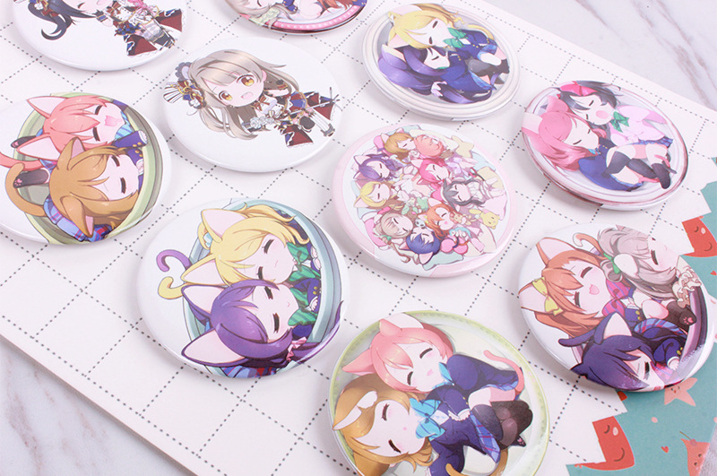 Anime Badge Set 58mm Badge Ghoul Natsume Unheard of Gintama Fate Curse Back to War Comic Show Wholesale Anime Badge Set 58mm Badge Ghoul Natsume Unheard of Gintama Fate Curse Back to War Comic Show Wholesale