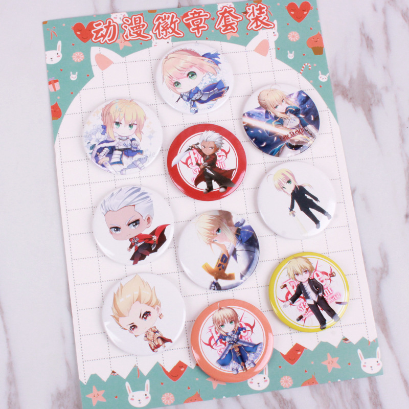 Anime Badge Set 58mm Badge Ghoul Natsume Unheard of Gintama Fate Curse Back to War Comic Show Wholesale Anime Badge Set 58mm Badge Ghoul Natsume Unheard of Gintama Fate Curse Back to War Comic Show Wholesale