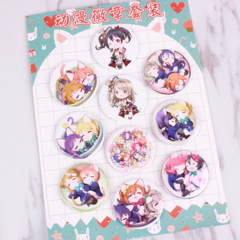 Anime Badge Set 58mm Badge Ghoul Natsume Unheard of Gintama Fate Curse Back to War Comic Show Wholesale Anime Badge Set 58mm Badge Ghoul Natsume Unheard of Gintama Fate Curse Back to War Comic Show Wholesale