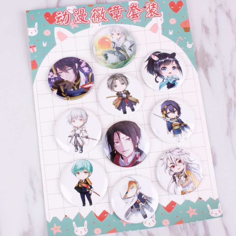 Anime Badge Set 58mm Badge Ghoul Natsume Unheard of Gintama Fate Curse Back to War Comic Show Wholesale Anime Badge Set 58mm Badge Ghoul Natsume Unheard of Gintama Fate Curse Back to War Comic Show Wholesale