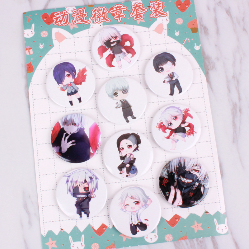 Anime Badge Set 58mm Badge Ghoul Natsume Unheard of Gintama Fate Curse Back to War Comic Show Wholesale Anime Badge Set 58mm Badge Ghoul Natsume Unheard of Gintama Fate Curse Back to War Comic Show Wholesale
