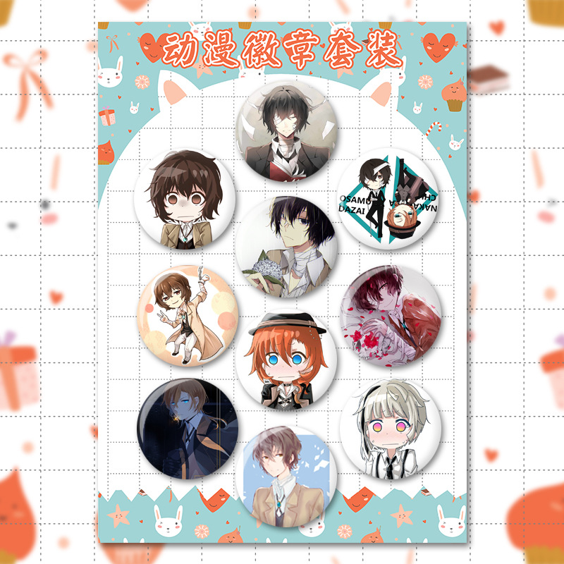 Anime Badge Set 58mm Badge Ghoul Natsume Unheard of Gintama Fate Curse Back to War Comic Show Wholesale Anime Badge Set 58mm Badge Ghoul Natsume Unheard of Gintama Fate Curse Back to War Comic Show Wholesale