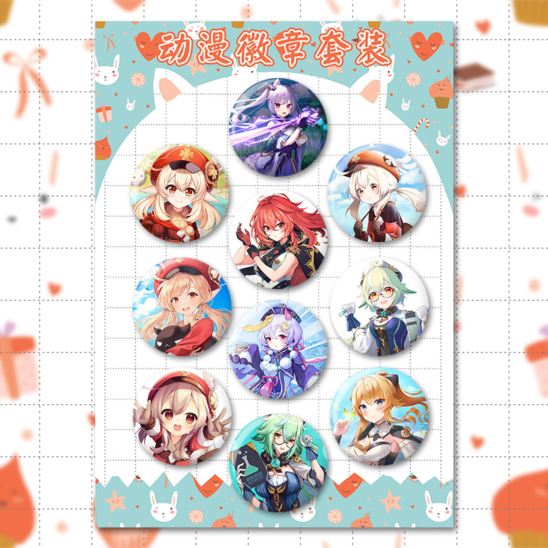 Anime Badge Set 58mm Badge Ghoul Natsume Unheard of Gintama Fate Curse Back to War Comic Show Wholesale Anime Badge Set 58mm Badge Ghoul Natsume Unheard of Gintama Fate Curse Back to War Comic Show Wholesale