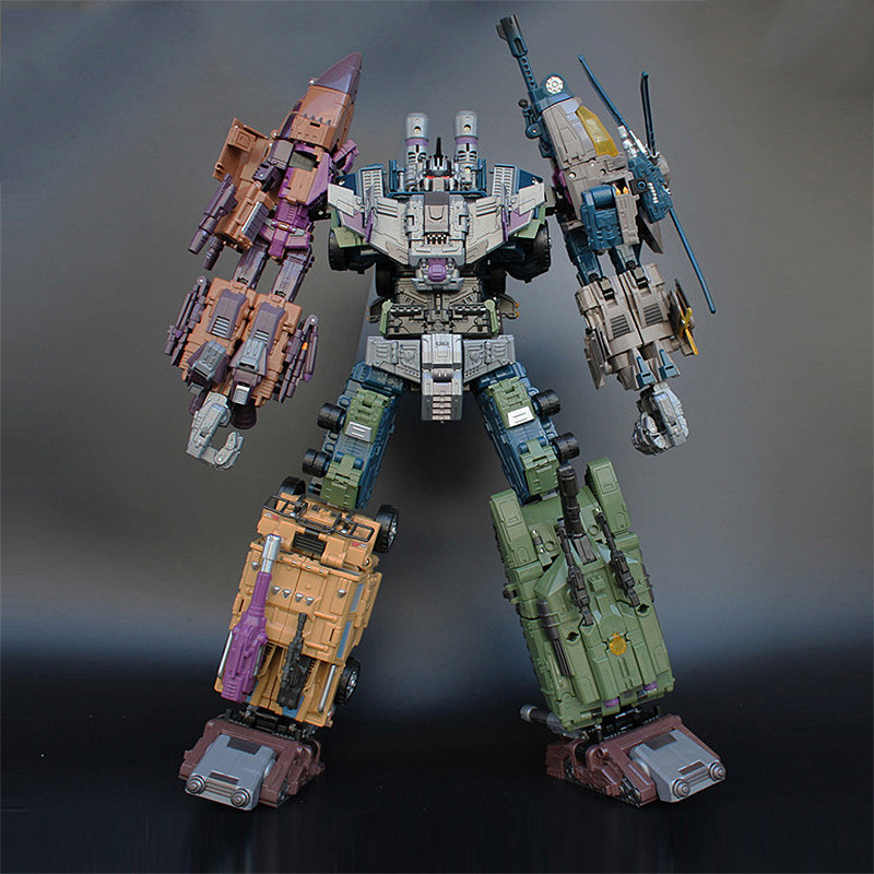 Transformers Toys Jinbao Bruticus Attack God of War WK Military Combaticons Enlarged Version Pentad Gift Box