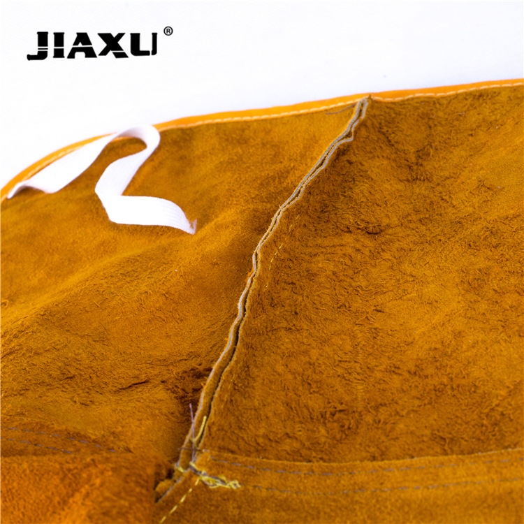Cowhide Welder Foot Protector Factory Wholesale Cowhide Welding Foot Protector Lengthened Welder Booties Protection Short