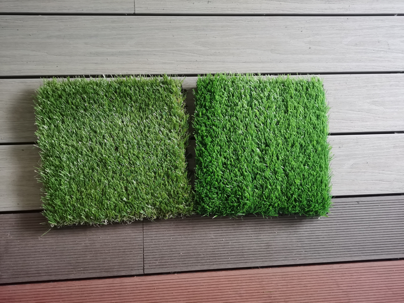 Artificial Anti-Real Lawn Grass Leather Stitching Floor DIY Outdoor Buckle Floor Balcony Garden
