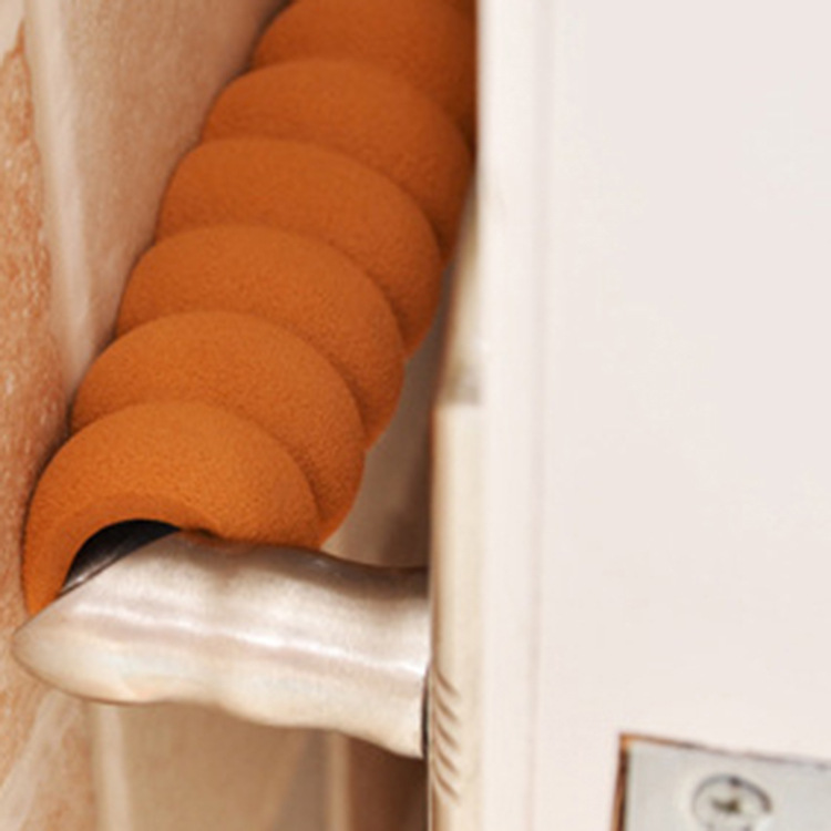 Door Handle Protector Anti-Collision Cover Children's Safety Thickened Spiral Baby Room Door Handle Bumper Wholesale Door Handle Protector Anti-Collision Cover Children's Safety Thickened Spiral Baby Room Door Handle Bumper Wholesale
