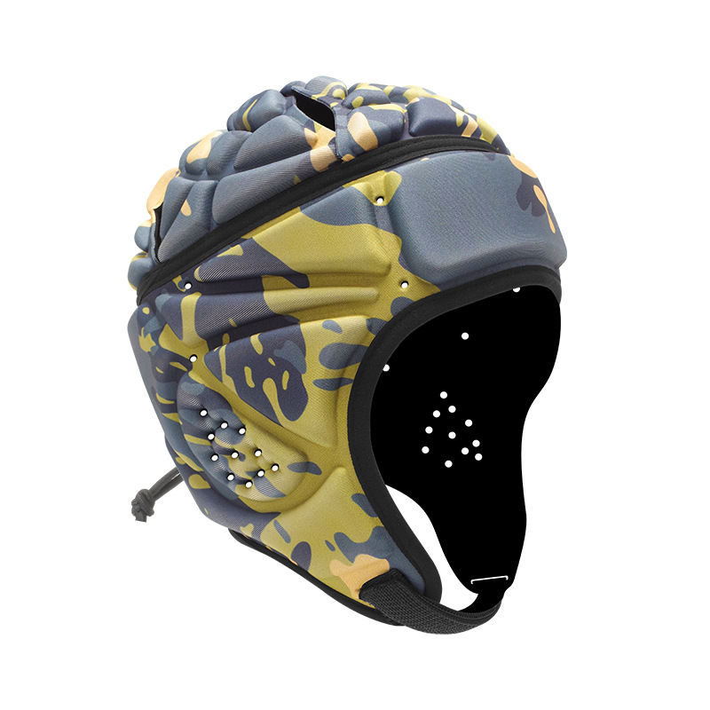 Factory in Stock Sports Crashproof Cap Drop-Resistant Downhill Riding Cap Rugby Football Goalkeeper Helmet Cap