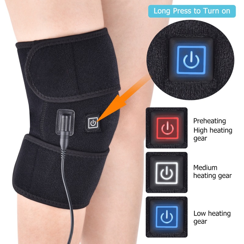 USB Charging Heating Kneepad Knee Massage Winter Thermal Electric Leg Protector USB Charging Heating Kneepad Knee Massage Winter Thermal Electric Leg Protector