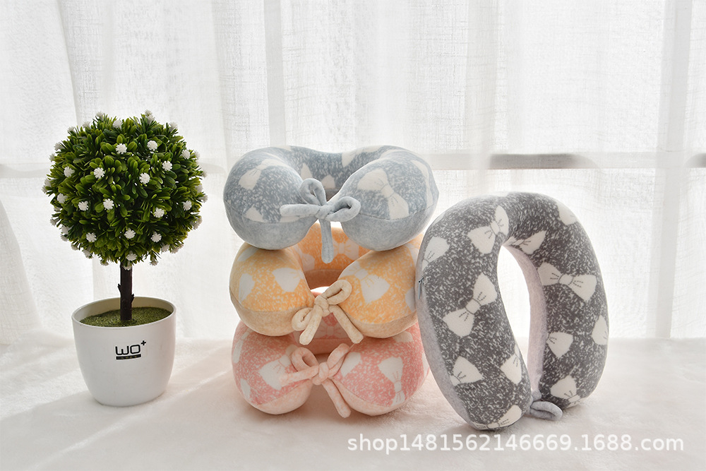The new Cartoon travel pillow Memory Cotton children neck protector can be removed, washed and stored as a portable hair substitute The new Cartoon travel pillow Memory Cotton children neck protector can be removed, washed and stored as a portable hair substitute